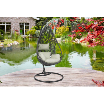 Artikelbild 2 für greemotion Hängesessel Kuba anthrazit, Metall, 1 St., Artikelnummer 423407