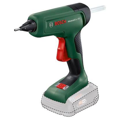 Artikelbild für BOSCH Home & Garden AdvancedGlue 18V Akku-Heißklebepistole grün, schwarz, 1 St., Artikelnummer 467419