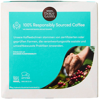 Artikelbild 5 für NESCAFÉ DOLCE GUSTO® Flat White Velvety & Smooth Kaffeekapseln, mild, 16 Stück, Artikelnummer 612863