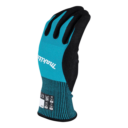 Artikelbild 9 für makita unisex Arbeitshandschuhe Nitril blau Größe 10, 1 Paar, Artikelnummer 634588