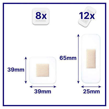 Artikelbild 3 für Hansaplast Pflaster AQUA PROTECT 4808200006 transparent, 20 St., Artikelnummer 497687