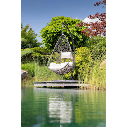 Artikelbild 3 für greemotion Hängesessel Kuba anthrazit, Metall, 1 St., Artikelnummer 423407