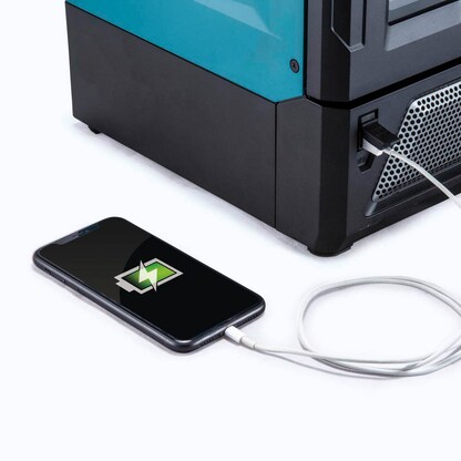 Artikelbild 22 für makita MW001GZ Akku-Mikrowelle 350/500 W blau/schwarz, Artikelnummer 307787