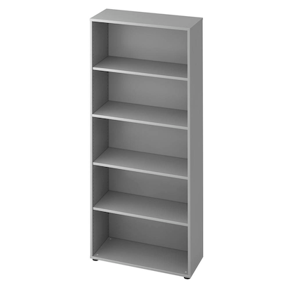 Artikelbild für HAMMERBACHER Aktenregal Altus lichtgrau 80,0 x 33,0 x 188,0 cm, 1 St., Artikelnummer 204073