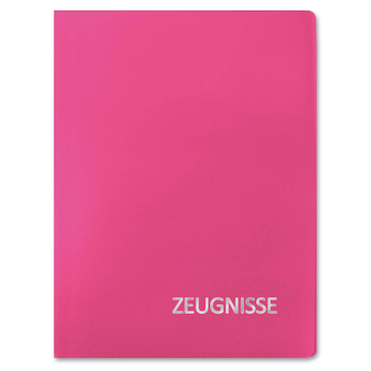Artikelbild für ROTH Zeugnismappe DIN A4, 20 Hüllen magenta, 1 St., Artikelnummer 392971