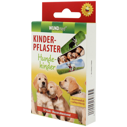 Artikelbild für WUNDmed® Pflaster Hunde 02-114 bunt 1,9 x 6,3 cm, 10 St., Artikelnummer 471381