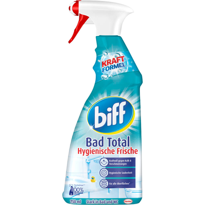 Artikelbild für biff Bad Total Hygienische Frische Badreiniger 750 ml, Artikelnummer 573179