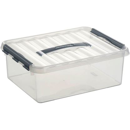 Artikelbild für sunware Q-line Aufbewahrungsbox 12,0 l transparent 40,0 x 30,0 x 14,0 cm, 1 St., Artikelnummer 145704