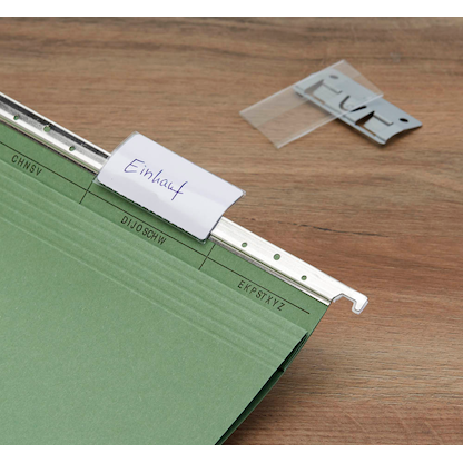 Artikelbild 2 für bene Vollsichtreiter Vetro Mobil silber, 50 St., Artikelnummer 443085