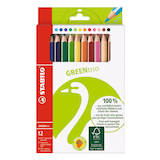Artikelbild 1 für STABILO GREENtrio Buntstifte farbsortiert, 12 St., Artikelnummer 708121