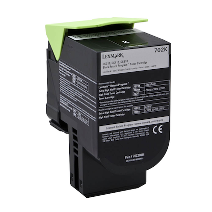 Artikelbild 4 für Lexmark 70C20K0 schwarz Toner, Artikelnummer 250878