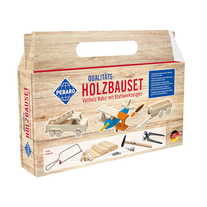 Artikelbild 2 für PEBARO Bastelset Holzbau braun, Artikelnummer 229926