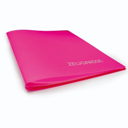 Artikelbild 4 für ROTH Zeugnismappe DIN A4, 20 Hüllen magenta, 1 St., Artikelnummer 392971