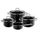 Artikelbild 1 für WMF Topf-Set Silit Silargan® Elegance schwarz 4-tlg., 4 Set, Artikelnummer 689358
