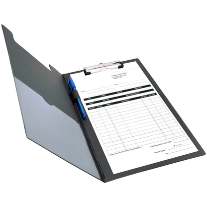 Artikelbild für RAPESCO® Klemmbrettmappe VFDCB0B3 DIN A4 schwarz Karton, 1 St., Artikelnummer 710339