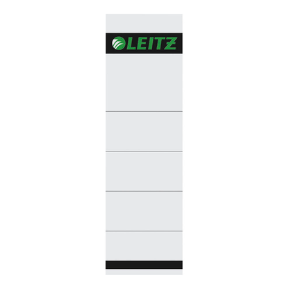 Artikelbild für LEITZ Einsteck-Rückenschilder 1607 grau für 8,0 cm Rückenbreite, 10 St., Artikelnummer 557462