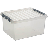 Artikelbild 1 für sunware Q-line Aufbewahrungsbox 36,0 l transparent 50,0 x 40,0 x 25,5 cm, 1 St., Artikelnummer 145728
