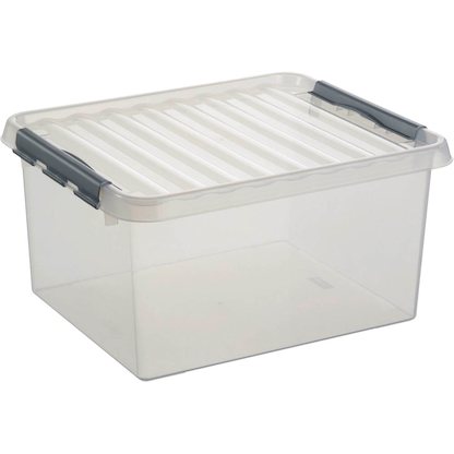 Artikelbild für sunware Q-line Aufbewahrungsbox 36,0 l transparent 50,0 x 40,0 x 25,5 cm, 1 St., Artikelnummer 145728