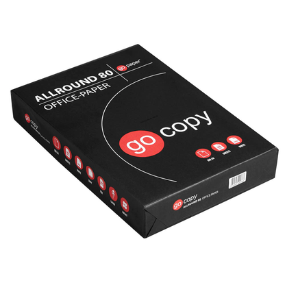 Artikelbild für go copy Kopierpapier Allround 80 DIN A4 75 g/qm 500 Blatt, Artikelnummer 918680