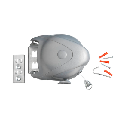 Artikelbild für WENKO Wäscheleine ausziehbar Jumbo grau, weiß, 1 St., Artikelnummer 531572