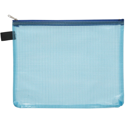 Artikelbild für FolderSys Reißverschlussbeutel DIN A5 blau 0,15 mm, 10 St., Artikelnummer 395792