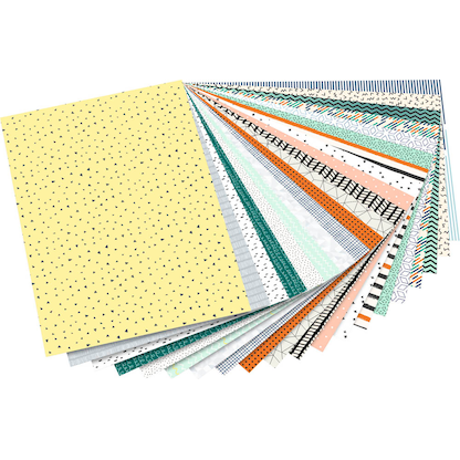 Artikelbild 2 für folia Motivblock Minimalistisch farbsortiert 270 g/qm 20 St., Artikelnummer 963324