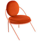 Artikelbild 1 für meet powered by PAPERFLOW Sessel SATURNE rost rosa Stoff 70,0 x 73,0 x 88,0 cm, 1 St., Artikelnummer 231906