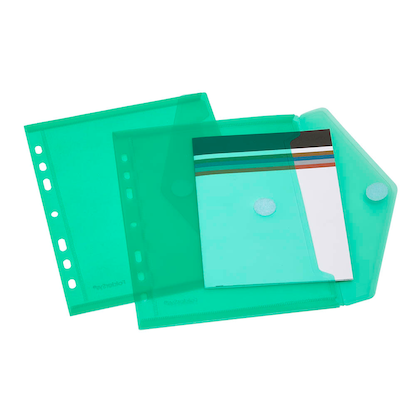 Artikelbild 9 für FolderSys Dokumententaschen DIN A5 farbsortiert genarbt 0,20 mm, 10 St., Artikelnummer 798011