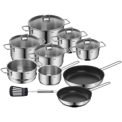 Artikelbild für WMF Kochgeschirr-Set Silit Alicante silber 10-tlg., 10 Set, Artikelnummer 690036