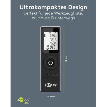 Artikelbild 9 für goobay 77834 Laser-Entfernungsmesser, Artikelnummer 779706