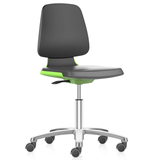 Artikelbild 1 für bimos Arbeitsdrehstuhl Labsit grün, schwarz Kunstleder, Artikelnummer 918441