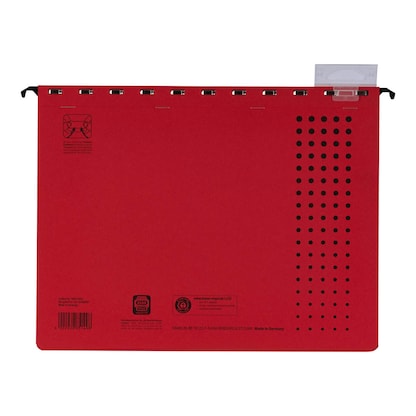 Artikelbild 2 für ELBA Hängehefter chic ULTIMATE Karton rot DIN A4 1x kaufmännische Heftung, 5 St., Artikelnummer 601880