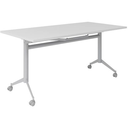 Artikelbild 4 für HAMMERBACHER Mehrzwecktisch KF 16 lichtgrau rechteckig, T-Fuß-Gestell silber, 160,0 x 80,0 x 75,0 cm, Artikelnummer 655410