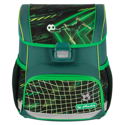 Artikelbild 2 für herlitz Schulranzen-Set Loop Plus Game Changer Kunstfaser grün, Artikelnummer 271389