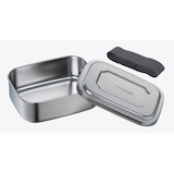 Artikelbild 1 für THERMOcafé by THERMOS Lunchbox silber 0,8 l, 1 St., Artikelnummer 482374