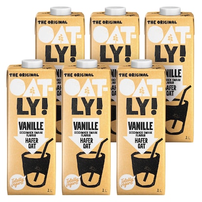 Artikelbild für OATLY! VANILLE Haferdrink 6x 1,0 l, Artikelnummer 423109