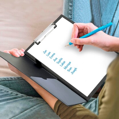 Artikelbild 4 für RAPESCO® Klemmbrettmappe VFDCB0B3 DIN A4 schwarz Karton, 1 St., Artikelnummer 710339