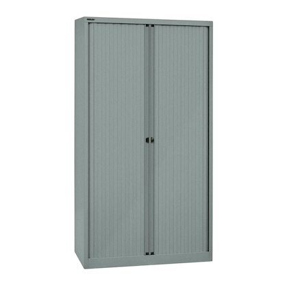 Artikelbild für BISLEY Rollladenschrank silber 4 Fachböden 100,0 x 43,0 x 198,0 cm, Artikelnummer 923995