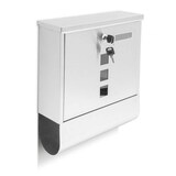 Artikelbild 1 für relaxdays Briefkasten 10018448_0 silber, Artikelnummer 364053