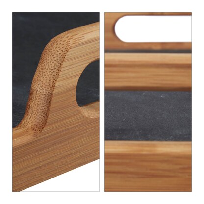 Artikelbild 8 für relaxdays Tablett braun rechteckig 40,5 x 32,0 cm, Artikelnummer 361133