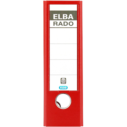 Artikelbild 4 für ELBA A5 Hochformat Ordner rot Kunststoff 7,5 cm DIN A5 hoch, 1 St., Artikelnummer 116640