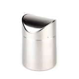 Artikelbild 1 für APS Tischmülleimer 1,2 l silber, 1 St., Artikelnummer 194609