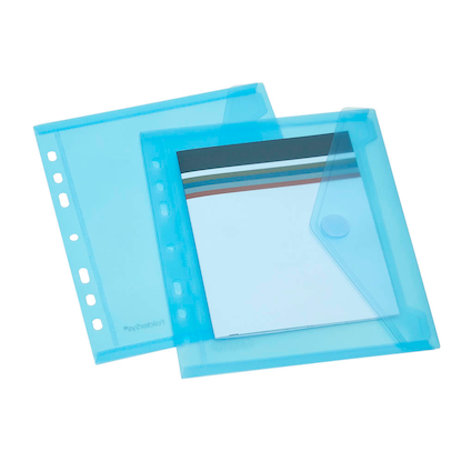 Artikelbild 15 für FolderSys Dokumententaschen DIN A5 farbsortiert genarbt 0,20 mm, 10 St., Artikelnummer 798011