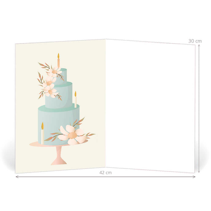 Artikelbild 2 für LUMA Glückwunschkarte Hochzeit LU DINA4 14 DIN A4, 1 St., Artikelnummer 818736