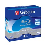 Artikelbild 1 für verbatim Blu-ray BD-R 50 GB Double Layer, 5 St., Artikelnummer 564427