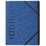 Artikelbild 1 für PAGNA Ordnungsmappe 7 Fächer blau, 1 St., Artikelnummer 370502