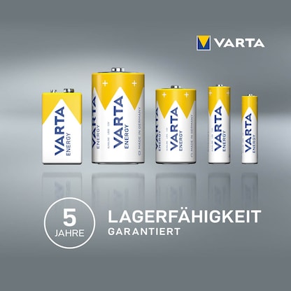 Artikelbild 5 für VARTA Batterien ENERGY Alkali-Mangan Mignon AA 1,5 V, 10 St., Artikelnummer 732768