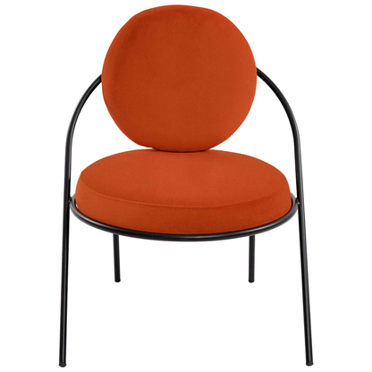 Artikelbild 4 für meet powered by PAPERFLOW Sessel SATURNE rost schwarz Kunstleder 70,0 x 73,0 x 88,0 cm, 2 St., Artikelnummer 230759