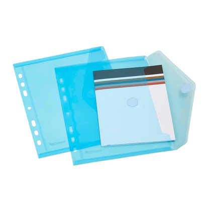 Artikelbild 16 für FolderSys Dokumententaschen DIN A5 farbsortiert genarbt 0,20 mm, 10 St., Artikelnummer 798011