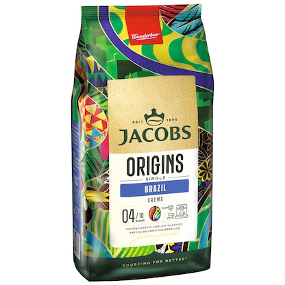 Artikelbild 2 für JACOBS Origins Brazil Kaffeebohnen mild, 1000 g, Artikelnummer 513356